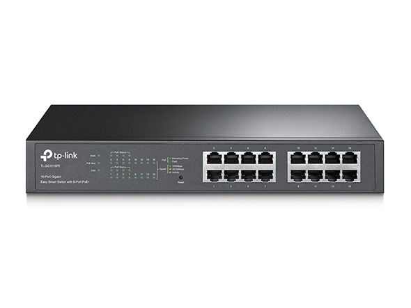 TP-Link TL-SG1016PE 16-Port Gigabit Easy Smart PoE Switch with 8-Port PoE+