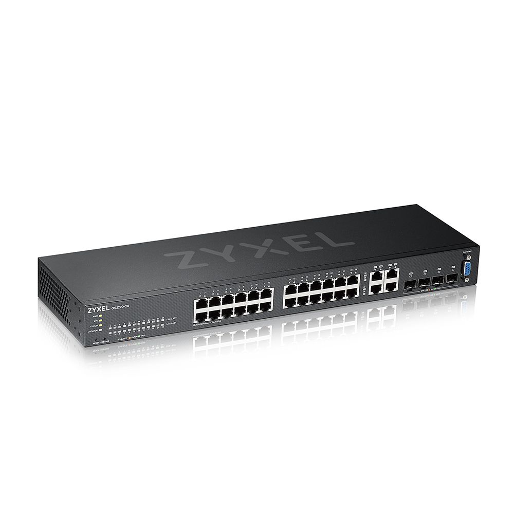 ZyXEL 28port GbE L2+ Managed Switch