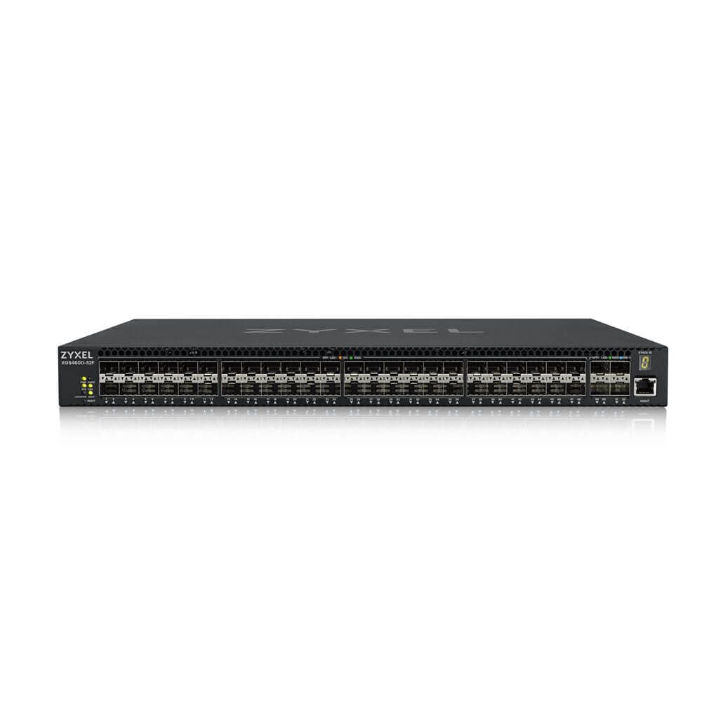 ZyXEL XGS4600-52F-ZZ0102F 48 portos GbE L3 vezérelt switch 4 SFP+ Uplink