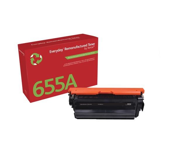 Xerox HP 655A Black utángyártott  toner