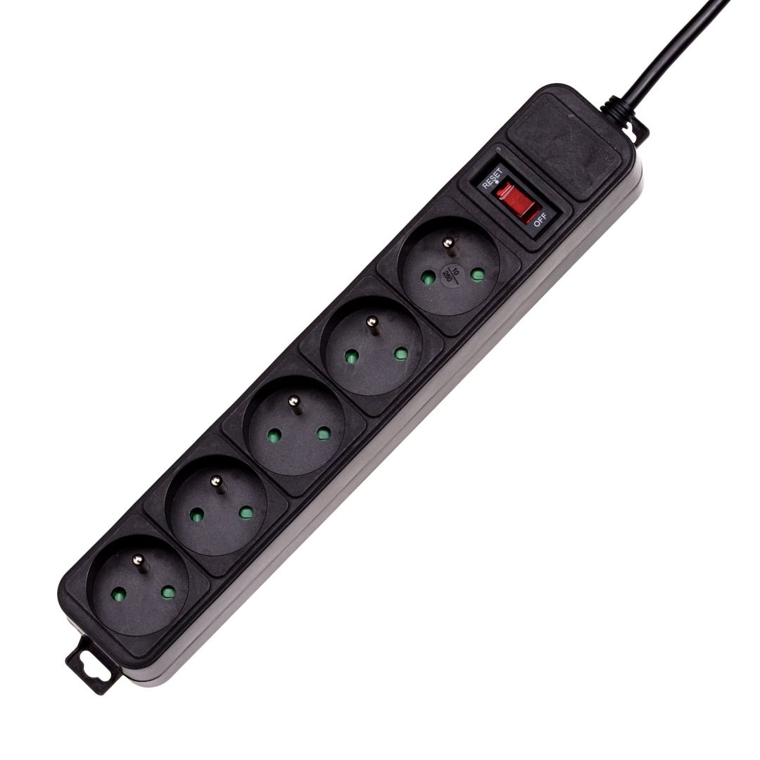 Akyga AK-SP-05B Surge Protector Black