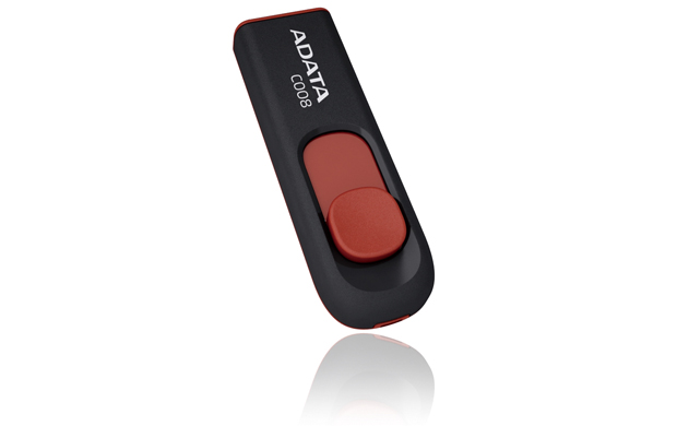 A-Data 8GB Flash Drive C008 Black