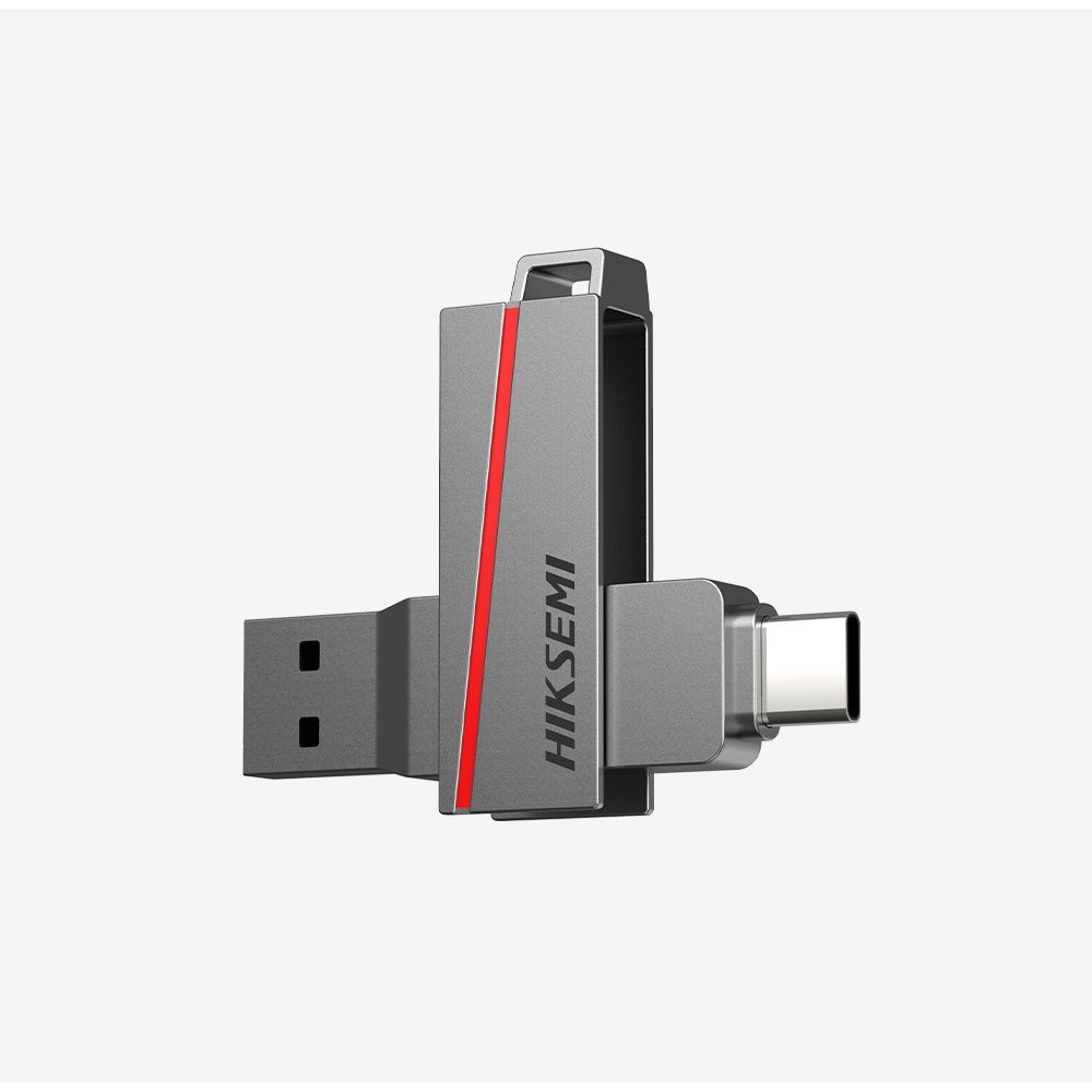 HikSEMI 64GB USB3.2 Dual Slim Grey