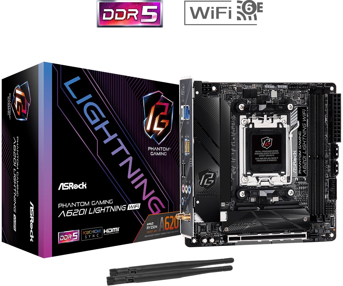 ASRock A620I LIGHTNING WIFI