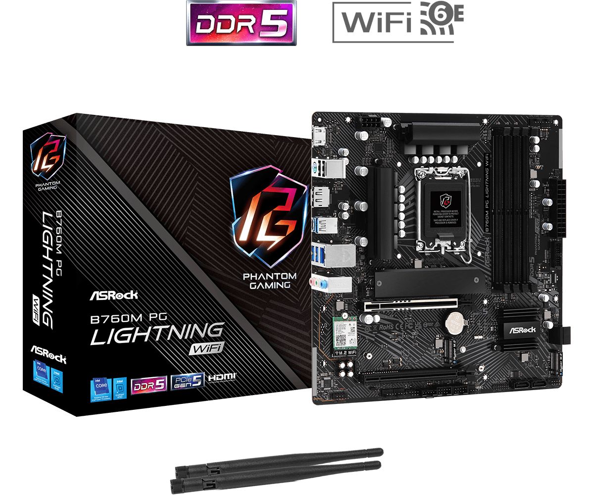 ASRock B760M PG Lightning WiFi