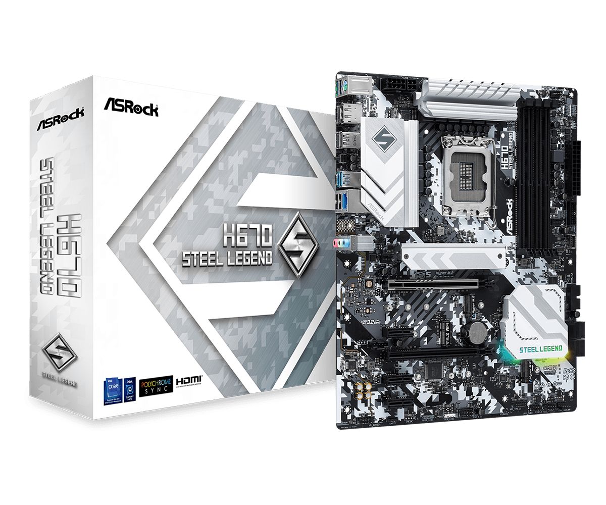 ASRock H670 STEEL LEGEND