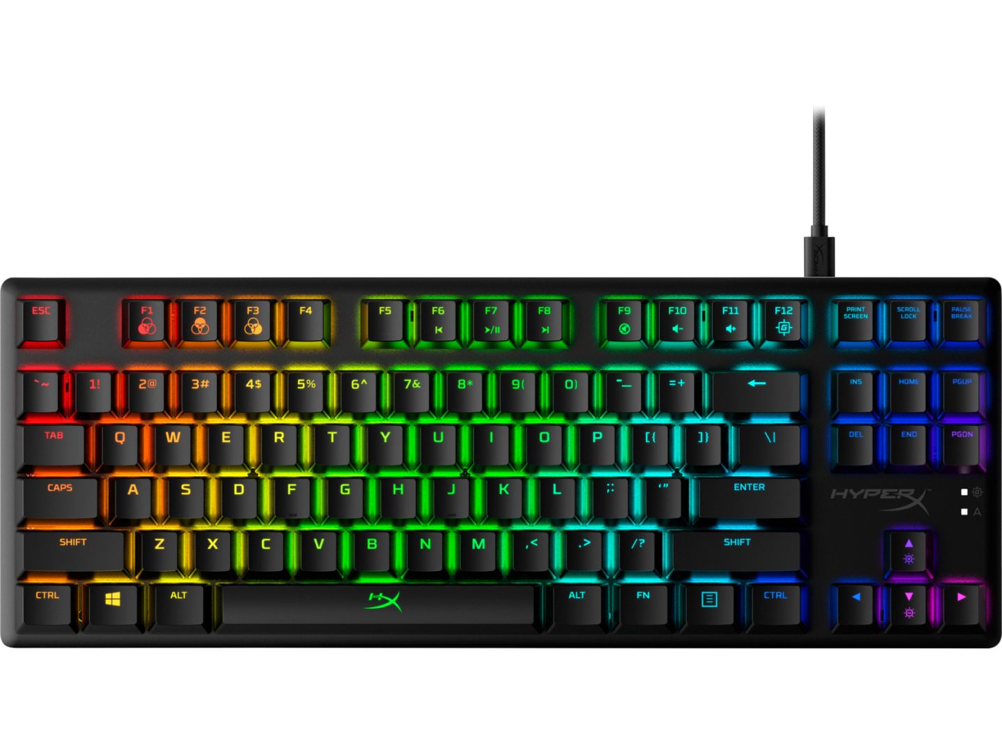 HP HyperX Alloy Origins Core RGB HX Blue Switch Mechanical Gaming Keyboard Black US