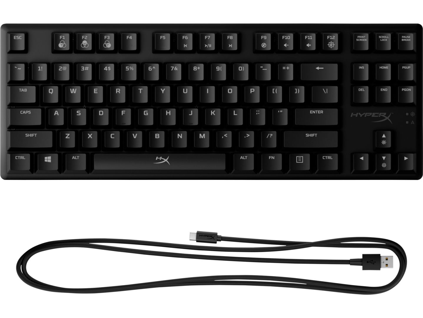 HP HyperX Alloy Origins Core RGB HX Blue Switch Mechanical Gaming Keyboard Black US