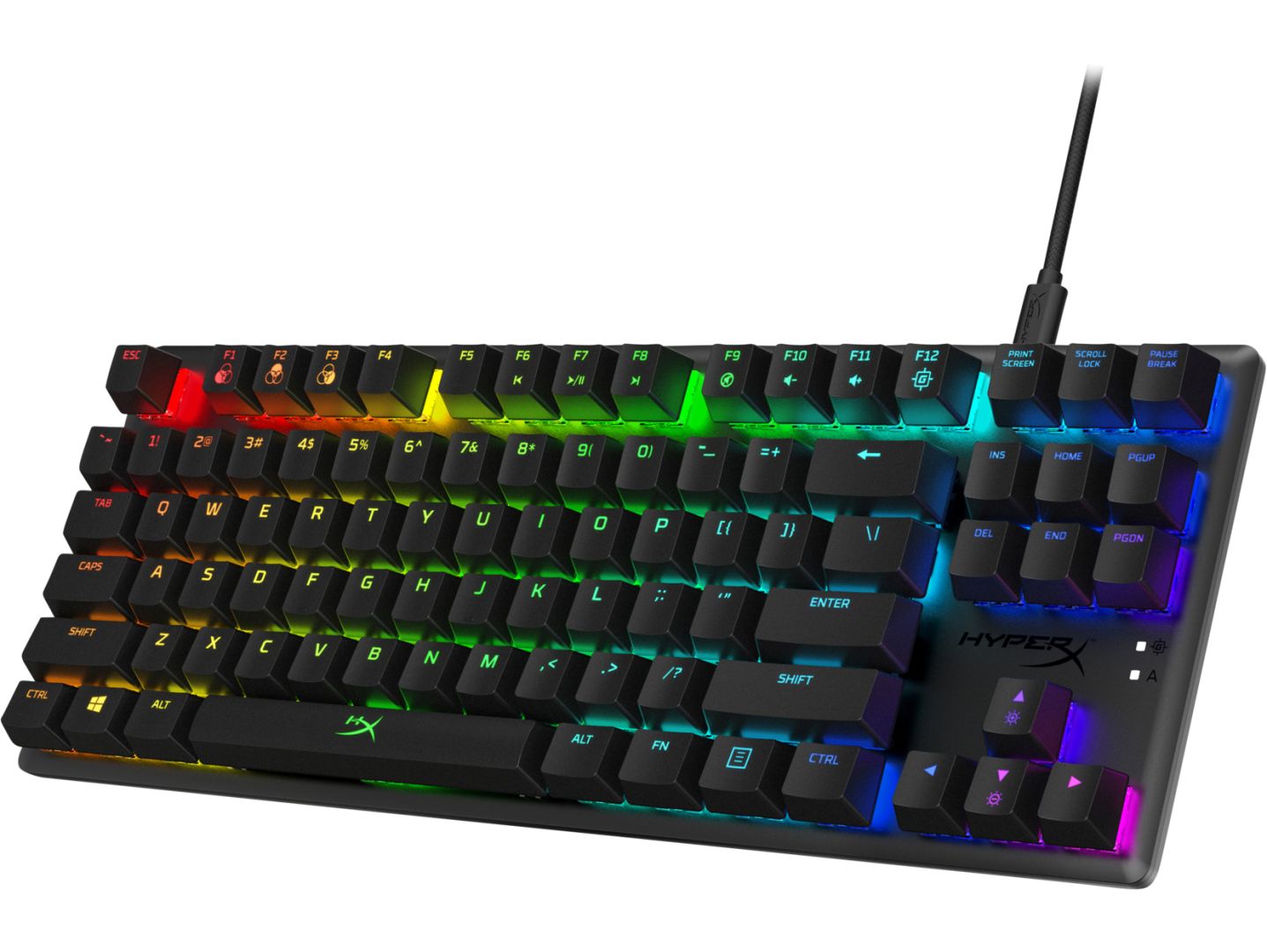 HP HyperX Alloy Origins Core RGB HX Blue Switch Mechanical Gaming Keyboard Black US