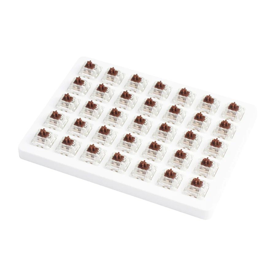 Keychron Gateron Cap Gold Brown Switch Set (35db)