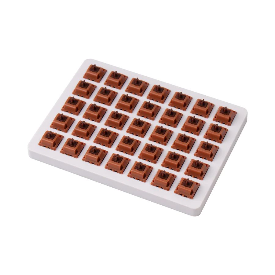 Keychron Gateron Cap Milky Brown Switch Set (35db)