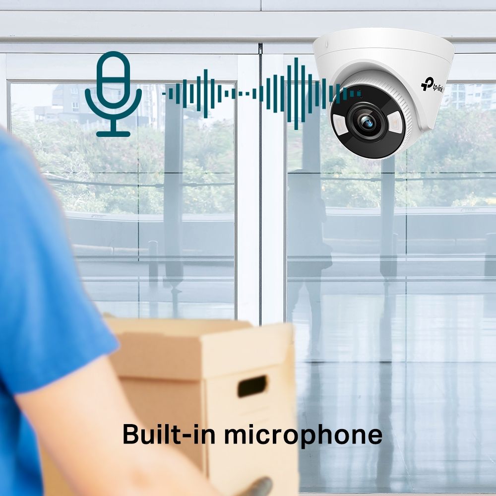 TP-Link VIGI C430 (2.8mm) 3MP Full-Color Turret Network Camera