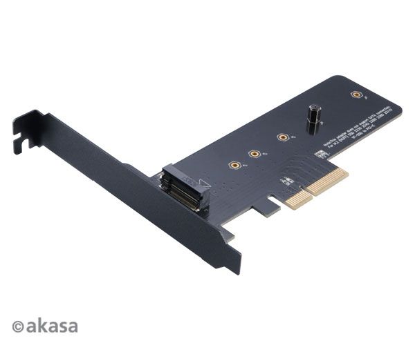 Akasa M.2 SSD to PCIe adapter card