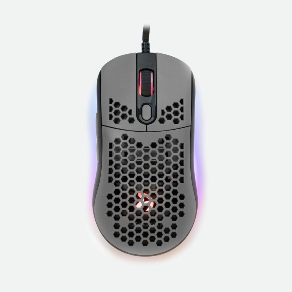 Arozzi Favo Ultra Light Gaming Mouse Black/Grey