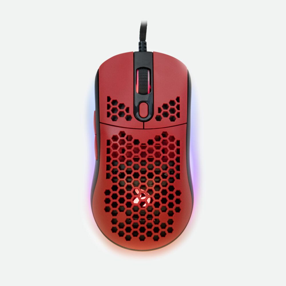 Arozzi Favo Ultra Light Gaming Mouse Black/Red