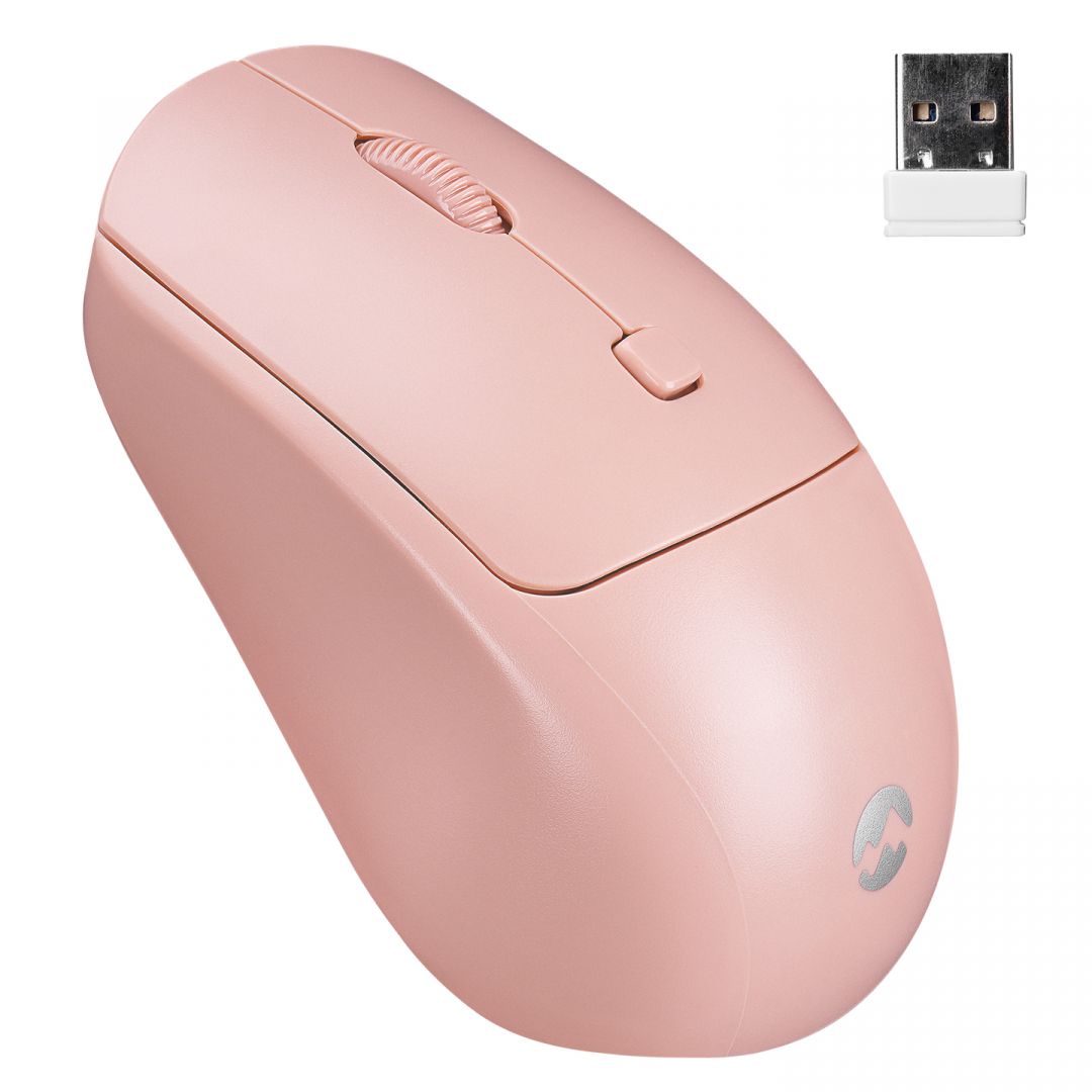 Everest SM-320 Optical Wireless Mouse Rose Gold