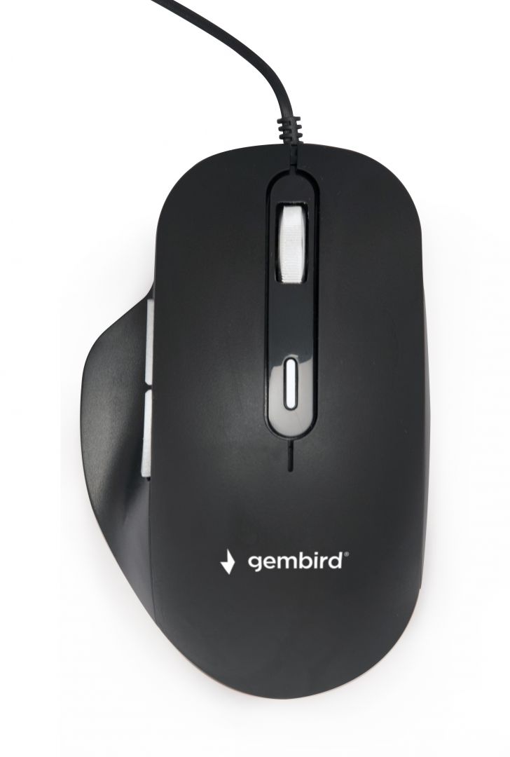 Gembird MUS-6B-02 optical mouse Black