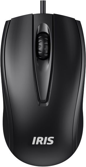 IRIS E-15 USB mouse Black