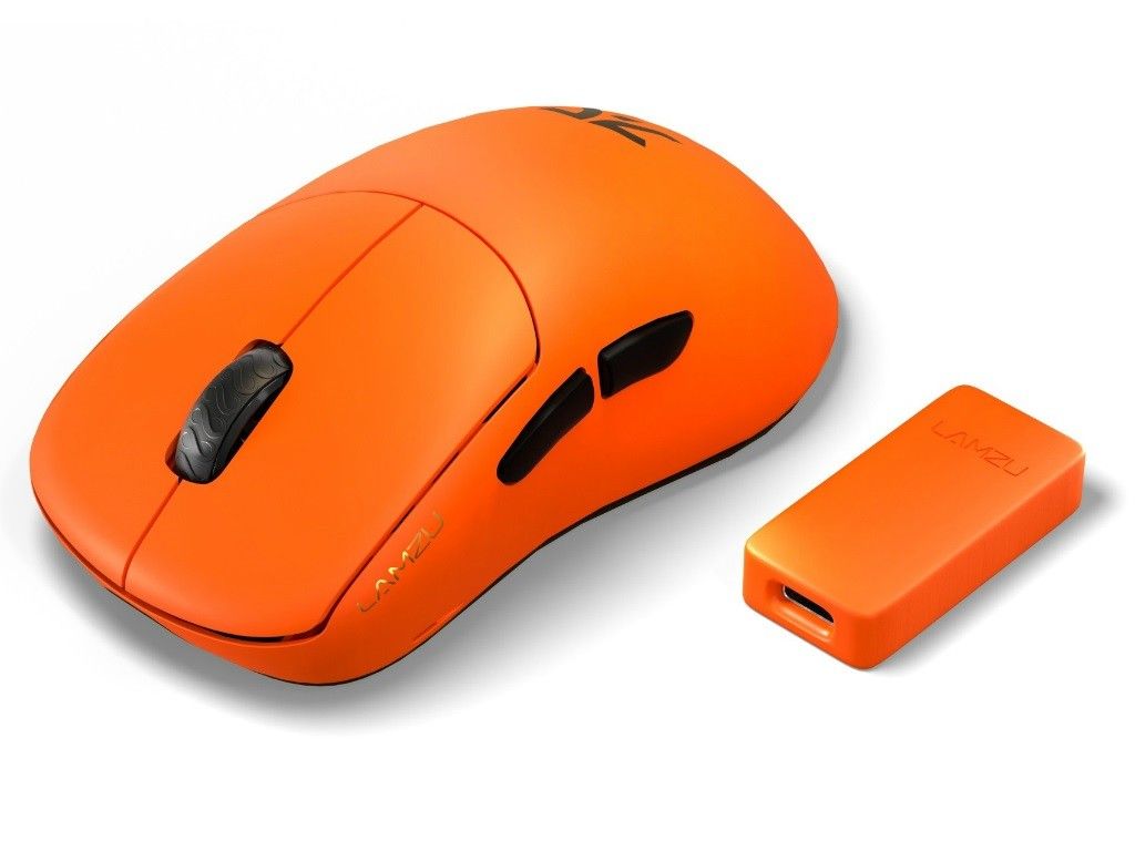 LAMZU Thorn 4K Fnatic Edition Wireless Gaming Mouse Orange