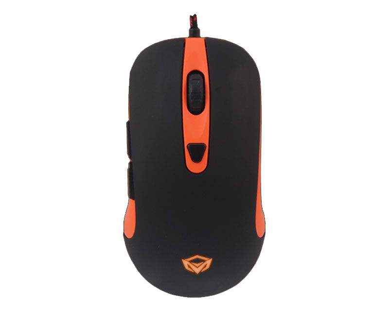 Meetion GM30 Classic Gaming mouse Black/Orange