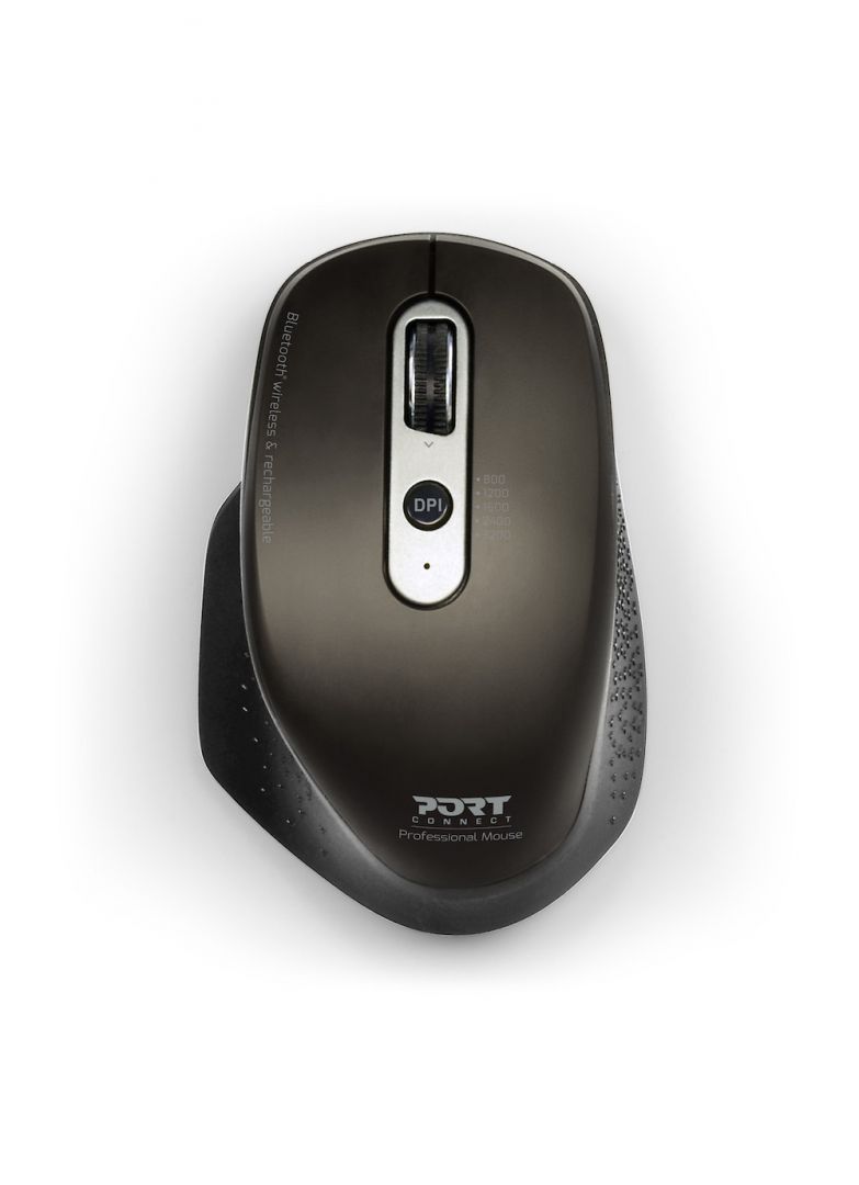 Port Designs Bluetooth Wireless Mouse Black/Grey