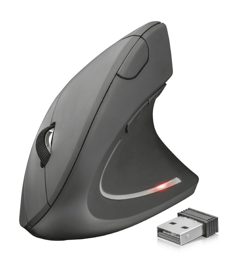 Trust Verto Wireless Ergonomic Mouse Black