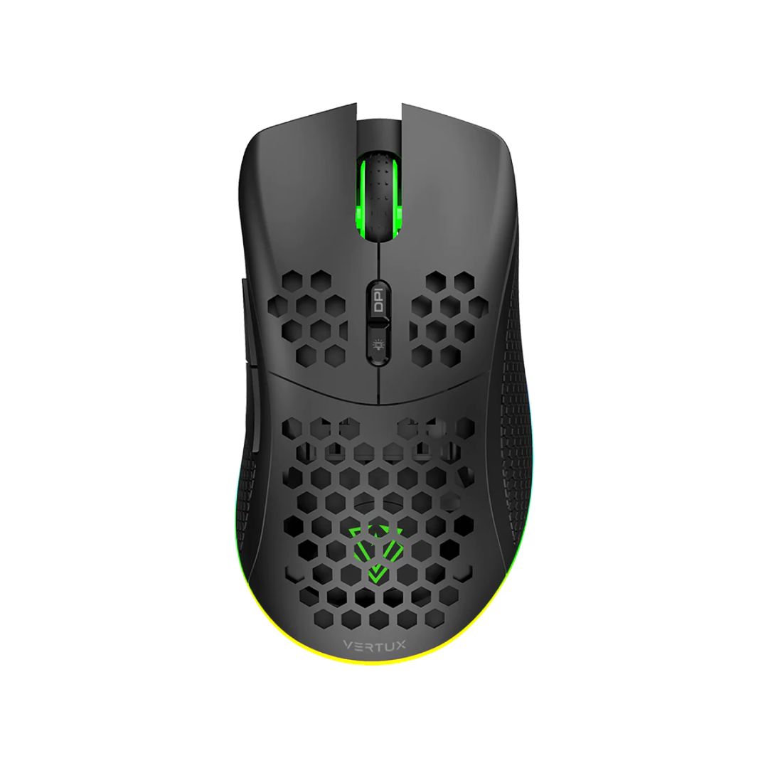 VERTUX Ammolite Wireless RGB Gaming Mouse Black