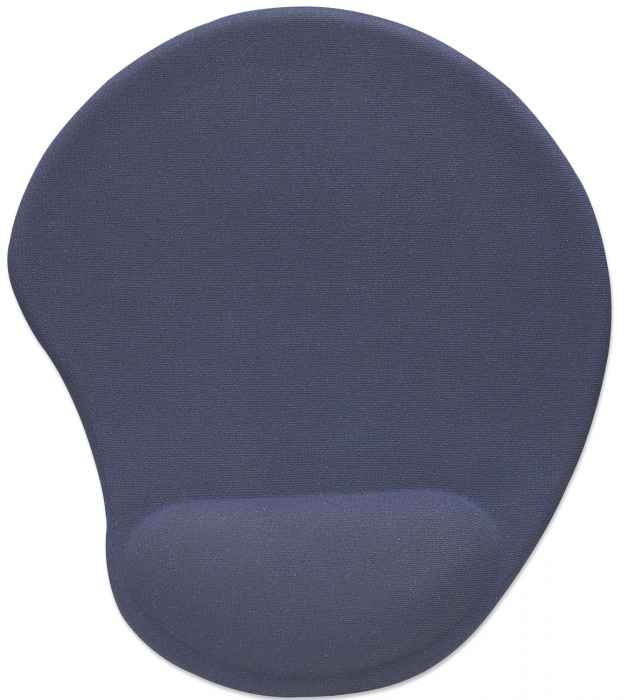 Manhattan Ergonomic Gel Egérpad Blue