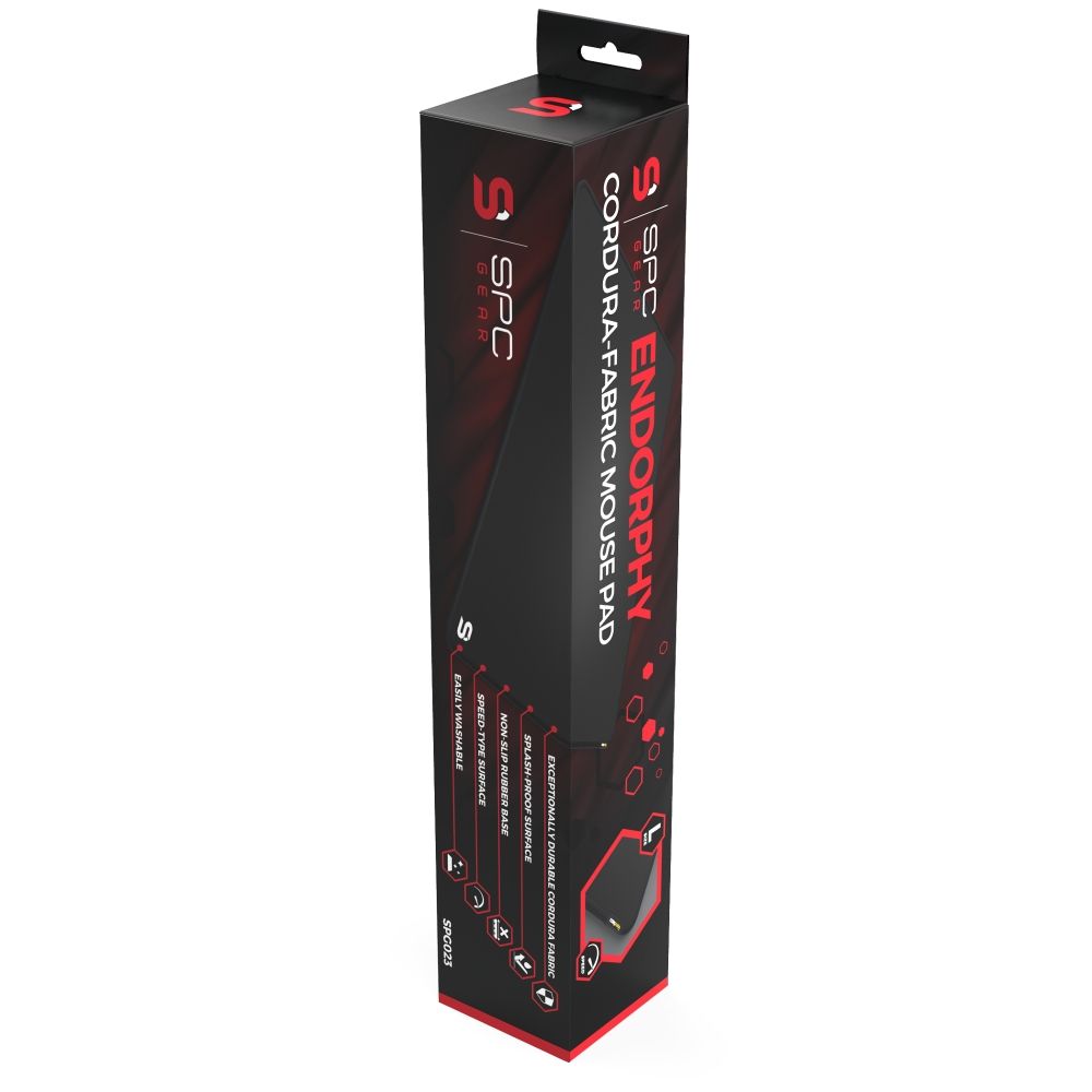 SPC Gear Endorphy Cordura Speed ​​L Egérpad Black