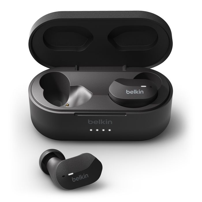 Belkin SoundForm True Wireless Earbuds Headset Black