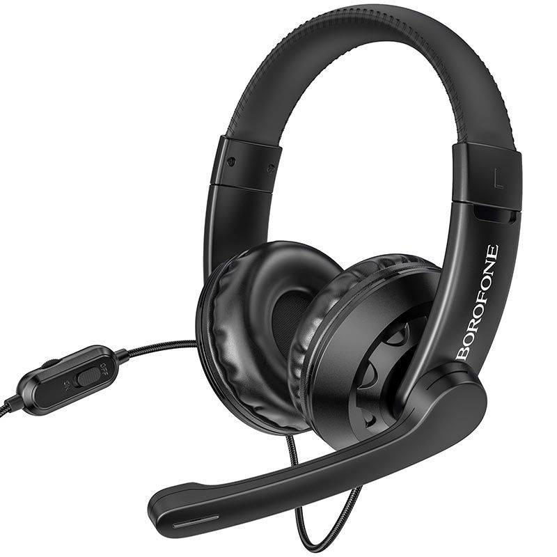 BOROFONE BO102 Amusement Wired headphones Black