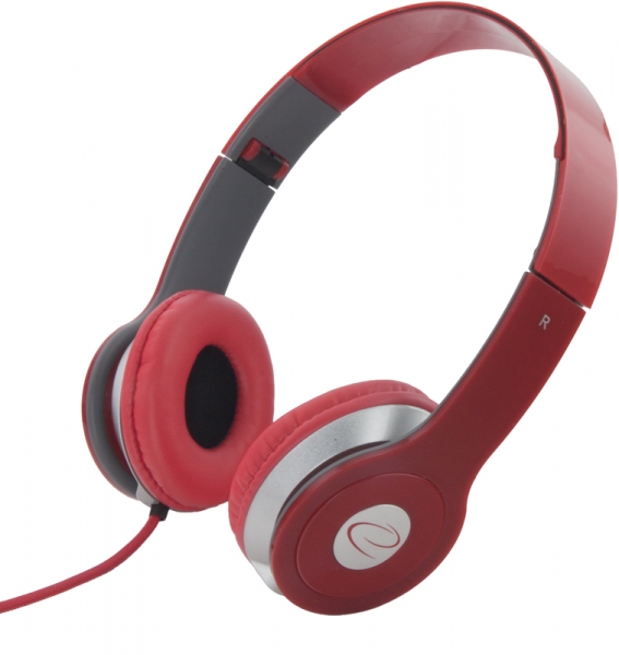 Esperanza Techno Headphone Red