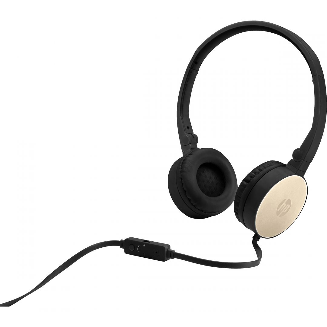 HP H2800 Stereo Headset Black/Gold