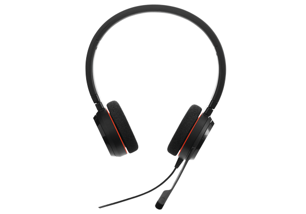 Jabra Evolve 20 UC Duo USB Black