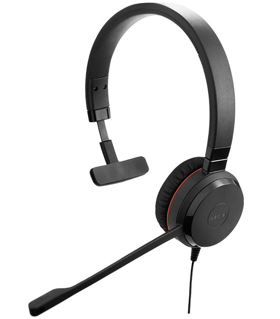 Jabra Evolve 30 II UC Mono Headset Black