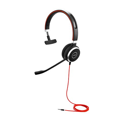 Jabra Evolve 40 UC Mono Replacement Headset Black