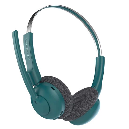 JLab Go Work Pop On-Ear Bluetooth Headset Teal