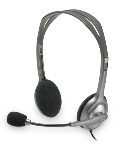 Logitech H110 Headset Grey