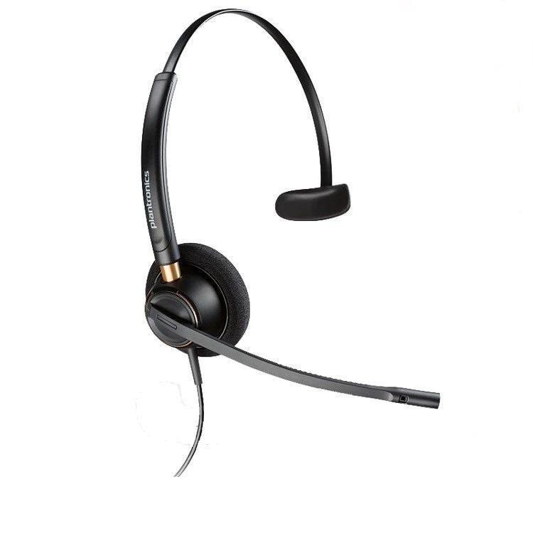 Poly Plantronics EncorePro HW510 Quick Disconnect Headset Black