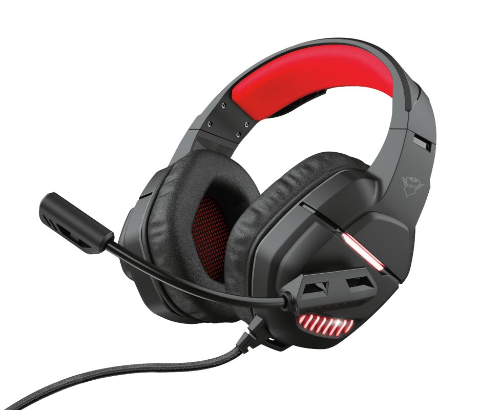 Trust GXT 448 Nixxo Illuminated Headset Black