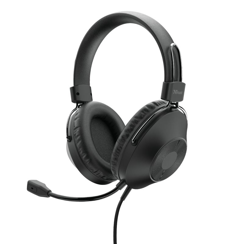 Trust Ozo Over-Ear Headset Black