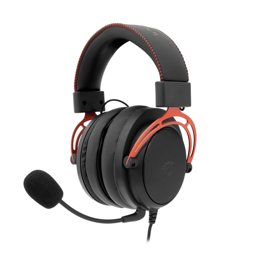 White Shark Gorilla Gaming Headset Black/Red