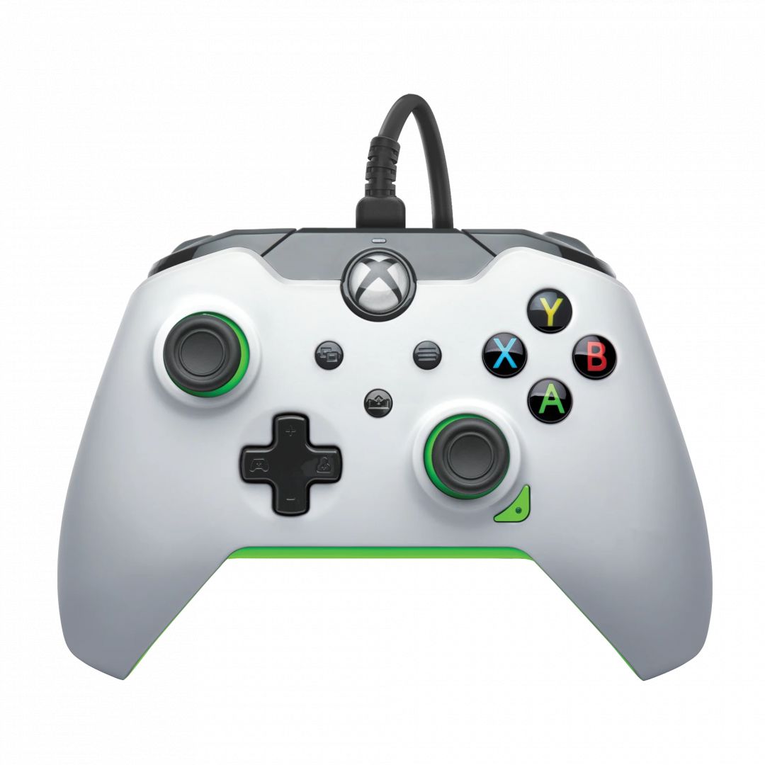 PDP Xbox Series X/S & PC USB Gamepad Neon White