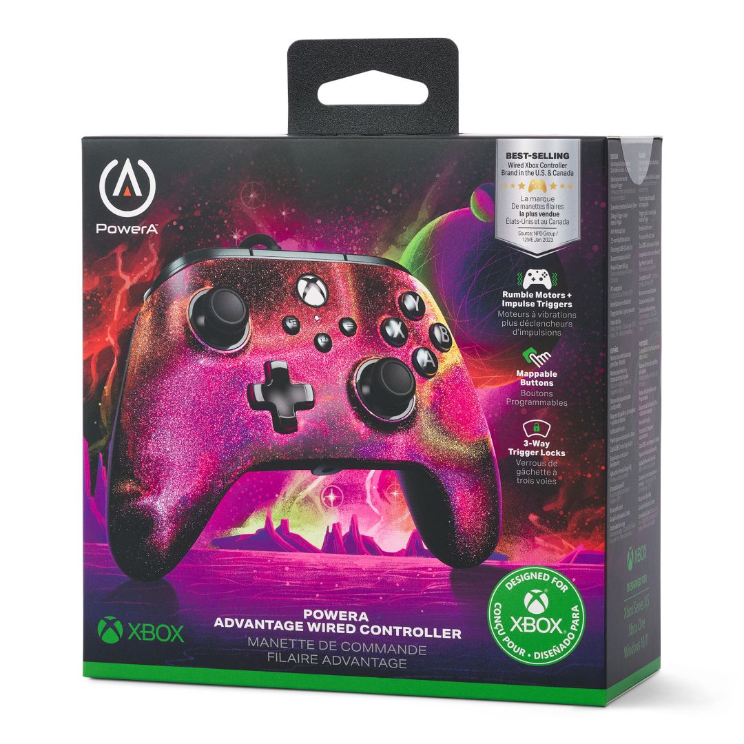 PowerA Advantage Wired Controller for Xbox Series X|S Sparkle