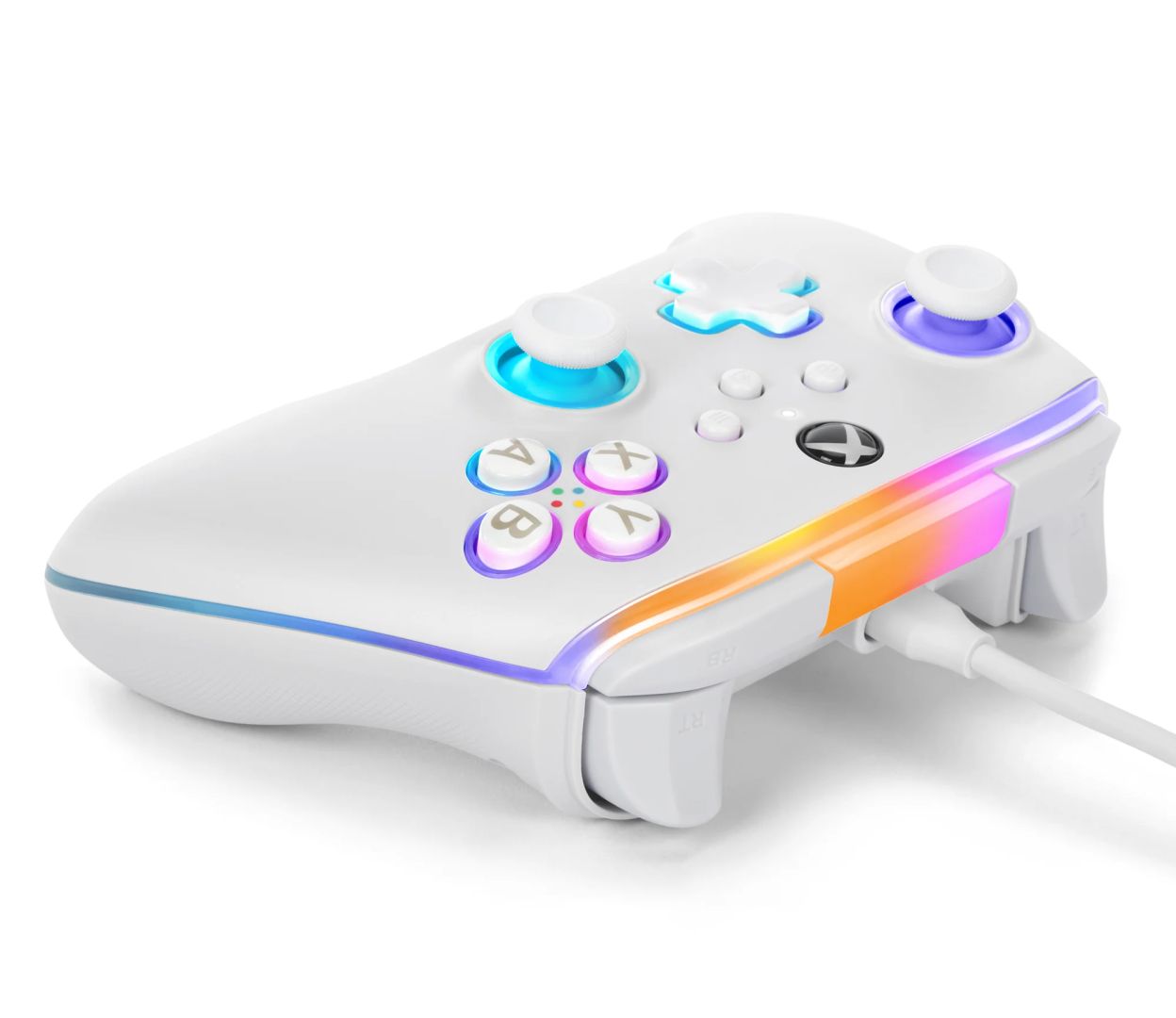 PowerA Advantage Wired Controller for Xbox Series X|S with Lumectra White