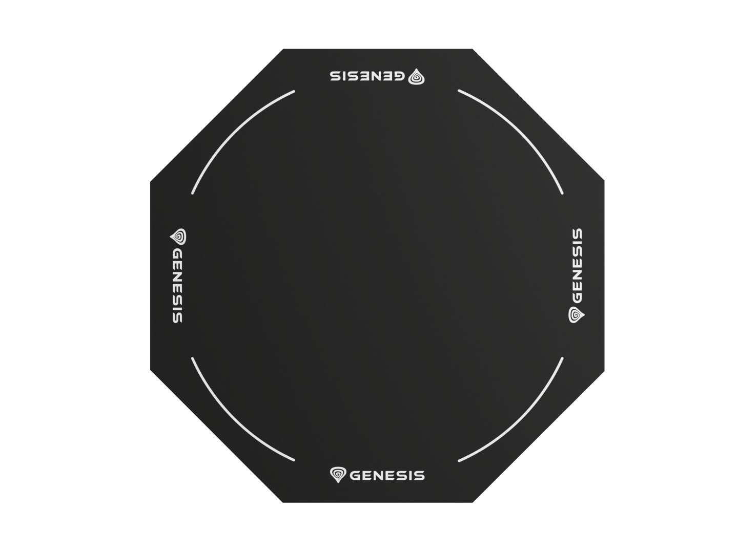 Baseus Tellur 400 Octagon Logo Protective Gaming Szőnyeg Black/White