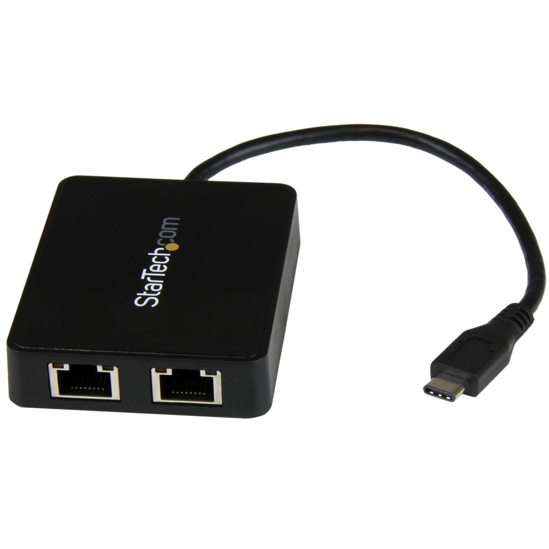 Startech USB-C to Dual Gigabit Ethernet Adapter