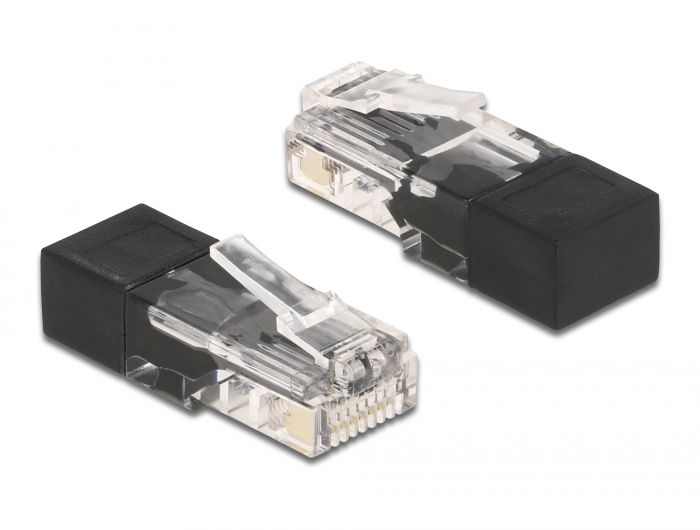 DeLock RJ45 plug with terminating resistor