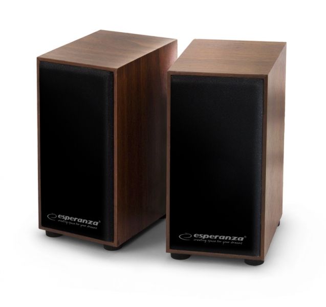 Esperanza EP122 Folk Stereo speakers 2.0 Wood