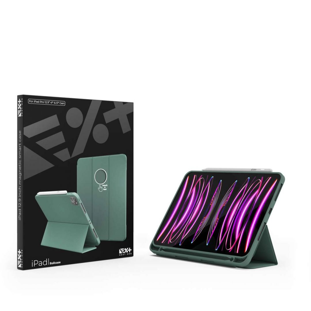 Next One Rollcase for iPad 12.9inch Leaf Green